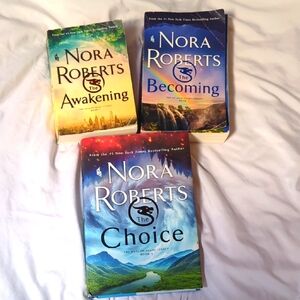 Nora Roberts Book Set - The Awakening, The Becoming, The Choice